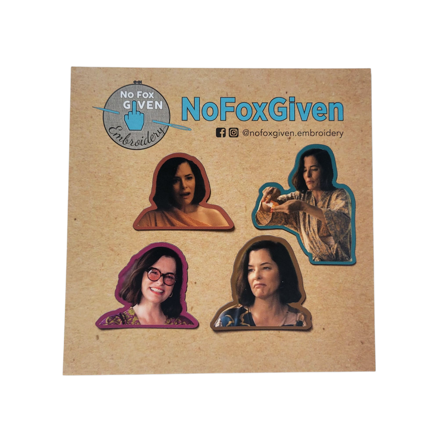 V*ctoria Ratl*ff | Magnet 4 pack