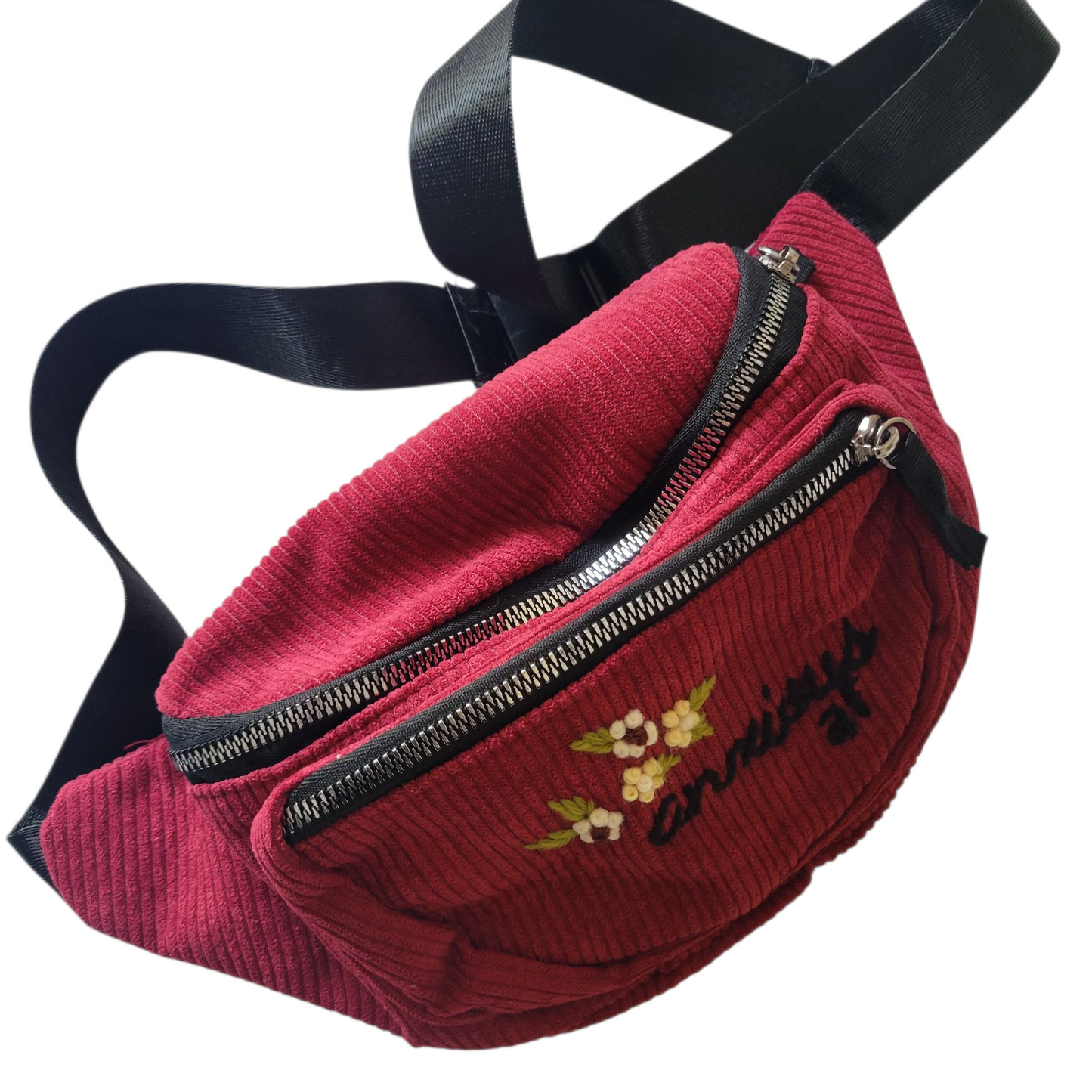 Hand Embroidered Fanny Packs