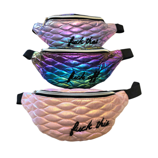 Hand Embroidered Fanny Packs