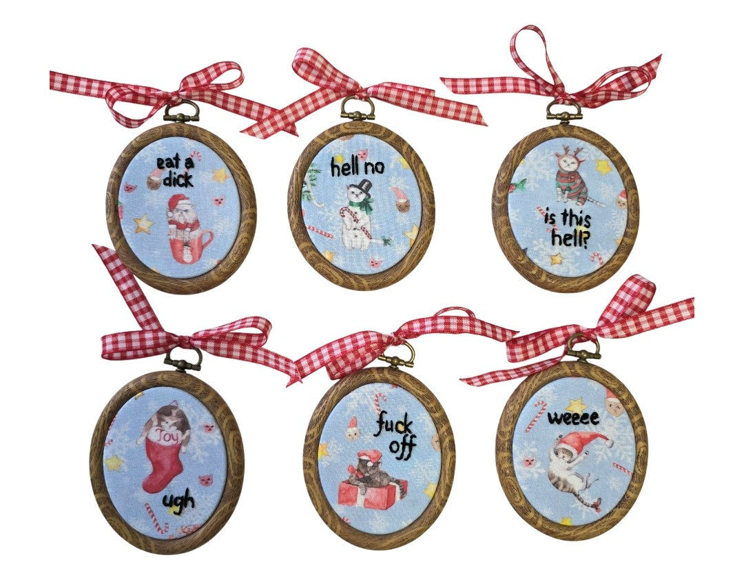 2x3" Holiday - Ornament or wall hanging