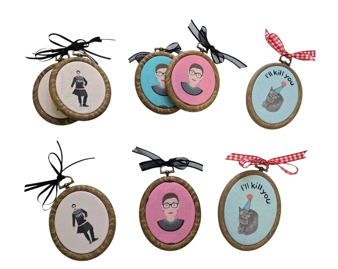 2x3" Holiday - Ornament or wall hanging