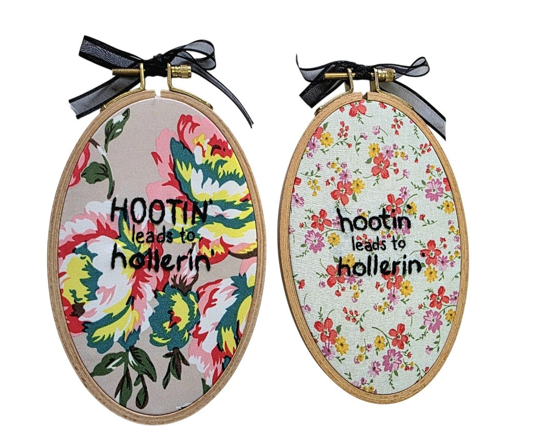 Oval - Sassy Embroidery Sayings